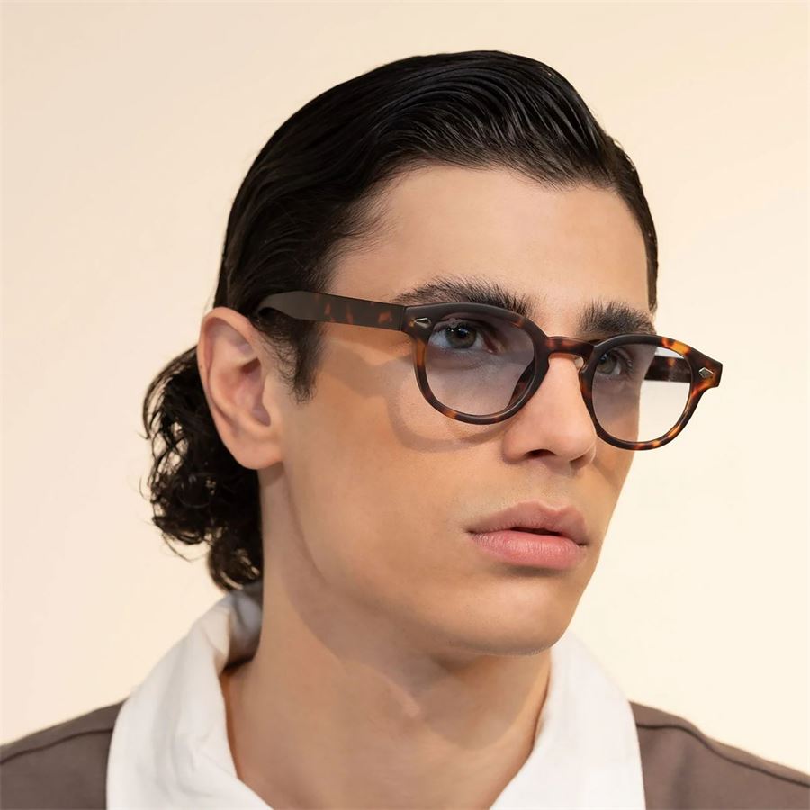 Berlino tartarugato blu occhiali da sole unisex uomo donna Os Sunglasses | OS107C02